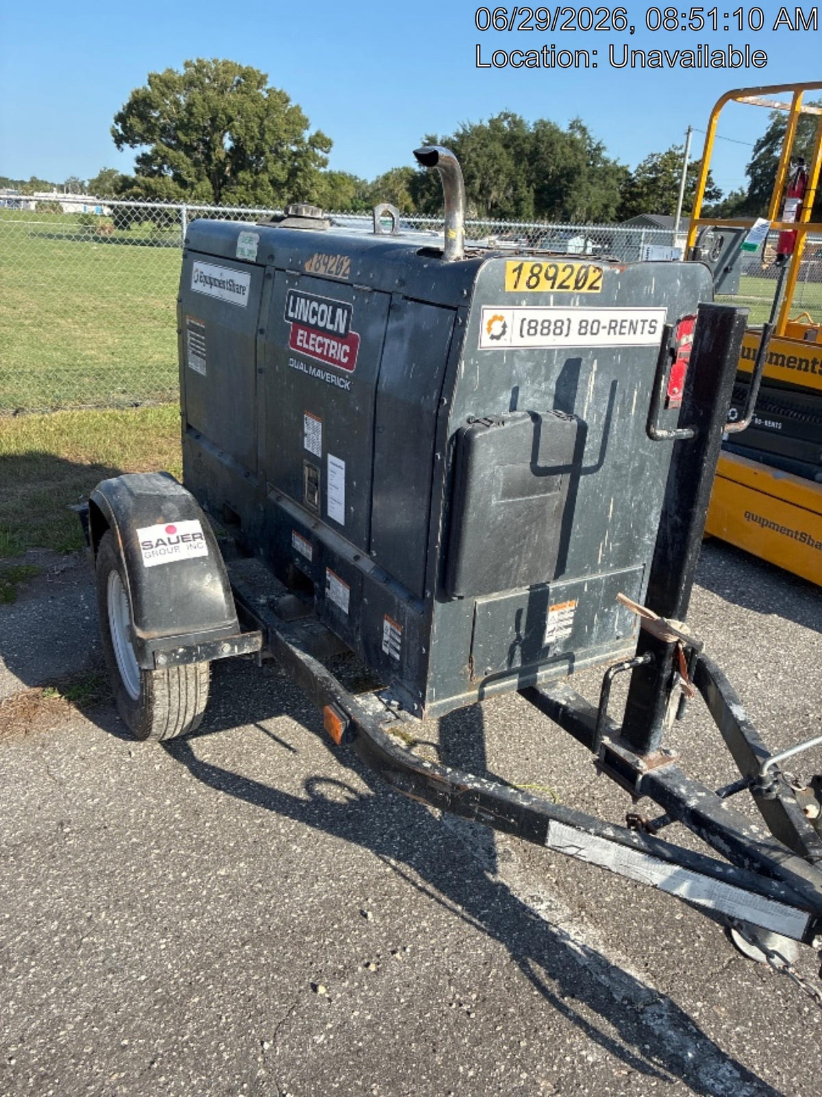 2021 Lincoln Electric Dual Maverick 200/200X Ready Pak 3, Includes Trailer, Cable Rack, Fender Light Kit