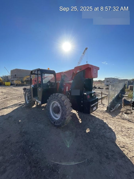 2019 Manitou MTA12042 Canopy, 120 HP , Solid Tires, Work Lights, Lift Hook, Auxiliary Hydraulics 66" Carriage and 60" Forks
