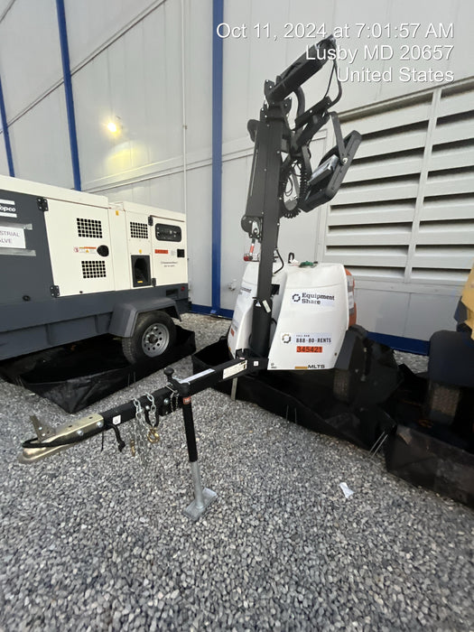 2023 Generac MLT2 Diesel, Flex Switch 120V Input, Powerzone Controller, (4) 320W LED Lights, 4kW Generator, 39.9 Gal Fuel Tank, 2" Ball, T3