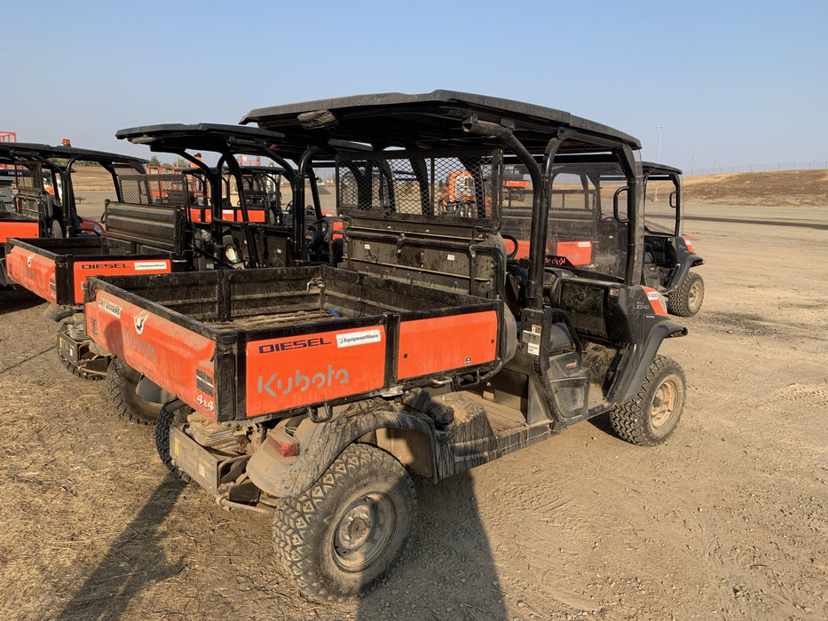 2021 Kubota RTV-X1140W-H Plastic Canopy, Windshield Acrylic Clear, LED Strobe Light, Wire Harness Kit, Back up Alarm