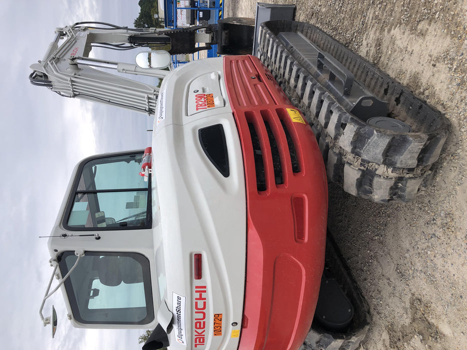 2020 Takeuchi TB290C Cab/Heat/Air, Rubber Tracks, Manual TAG QC