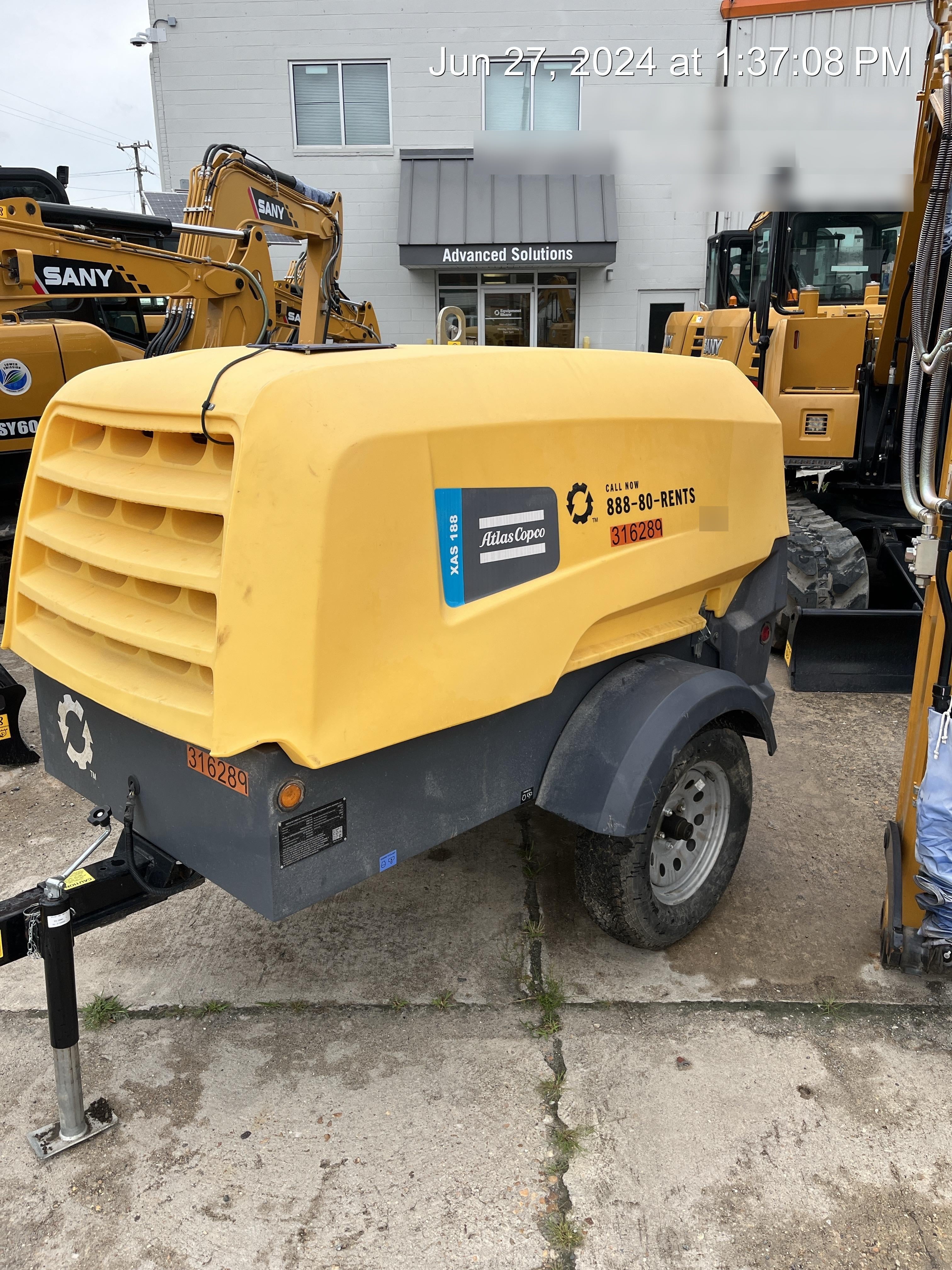 2023 ATLAS COPCO XAS188 CWK