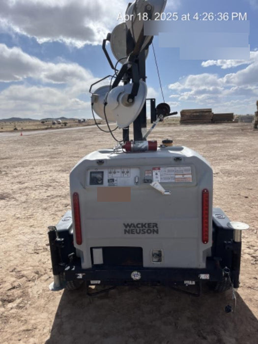2019 Wacker Neuson LTV6L-MH Wacker Neuson LTV6L Mobile Light Tower w/Fuel Level Sensor Installed
