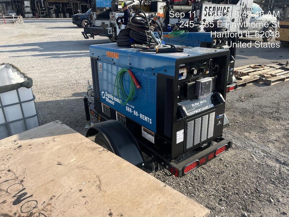 2025 MILLER ELECTRIC BIG BLUE 400