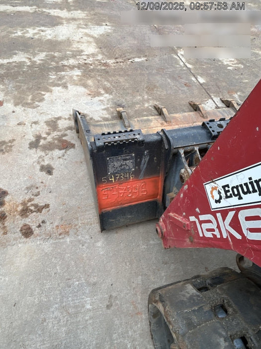 2025 EQUIPMENTSHARE 1006160 - 72" Tooth Bucket, CTL