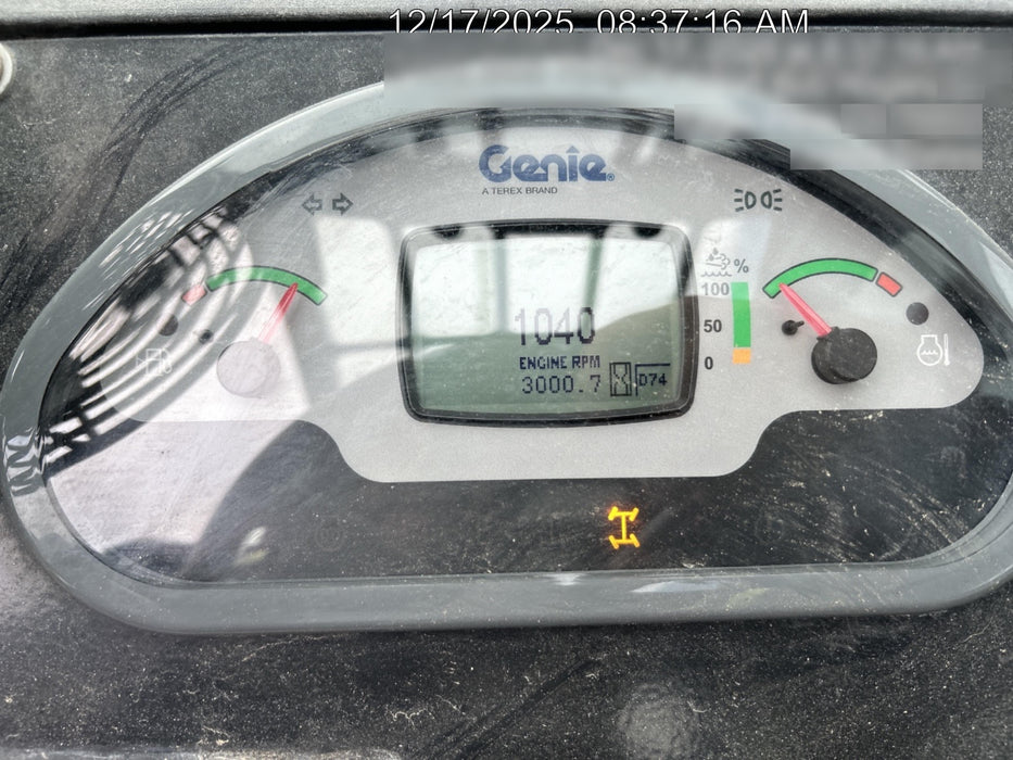 2019 Genie GTH-844 Genie GTH-844 w/Enclosed Cab w/HVAC, Work Lights, Solid Tires, Beacon, 60" Carriage and Forks