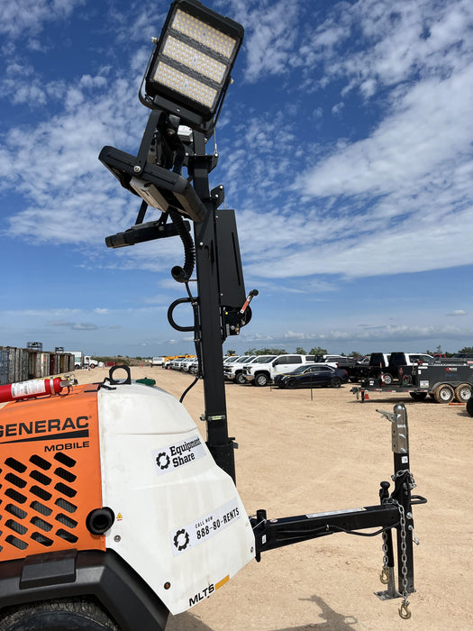 2024 Generac MLT2 Diesel, Flex Switch 120V Input, Powerzone Controller, 
(4) 320W LED Lights, 4kW Generator, 39.9 Gal Fuel Tank, 2" Ball, T3