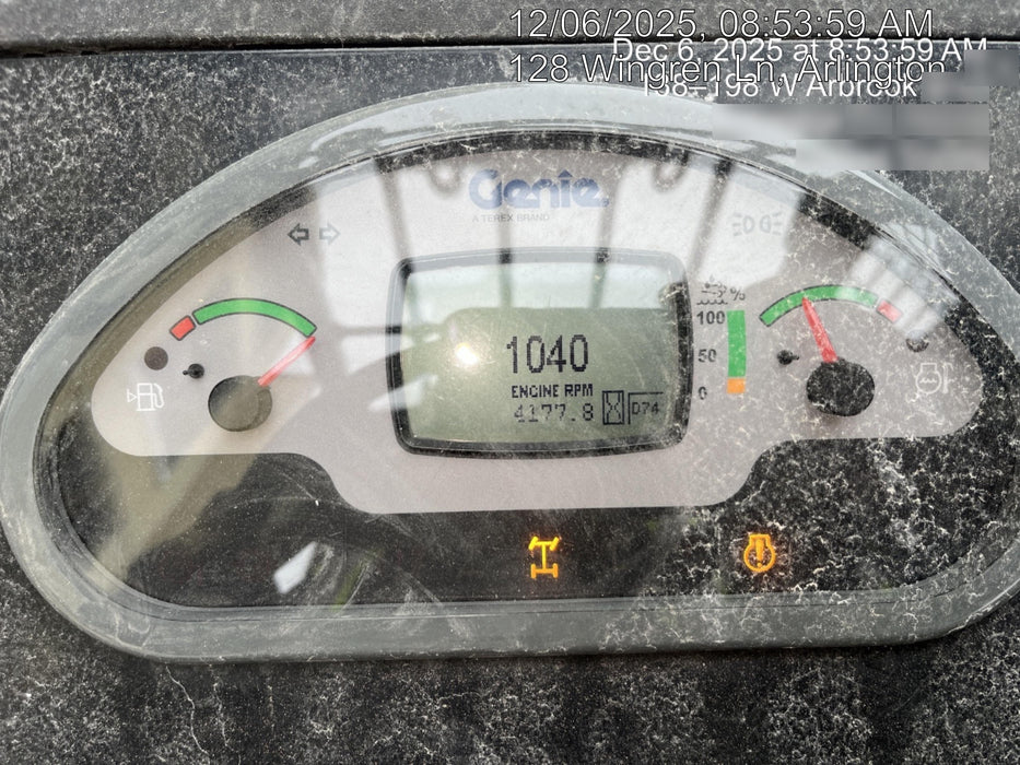 2017 Genie GTH-844 Solid Tires, Open Cab