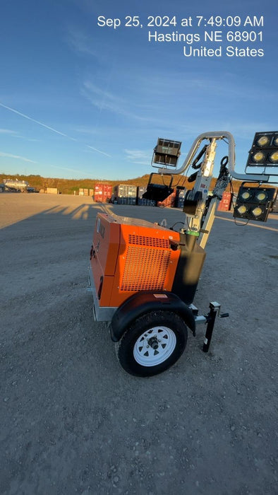 2024 Wanco WLTT-4MM4K Diesel, Deep Sea Controller, Shore Power Plug, Auto Start, (4) 350W LED Floodlights, 4kW Generator, 60 Gal Fuel Tank, 2" Ball, T3