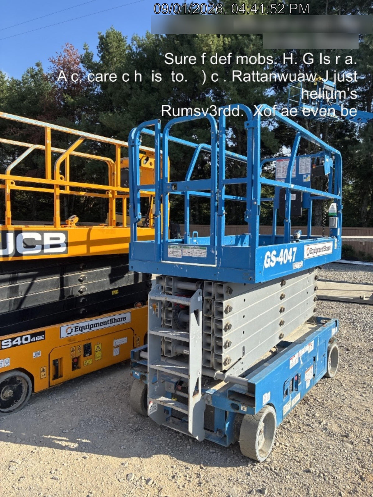 2020 GENIE GS-4047