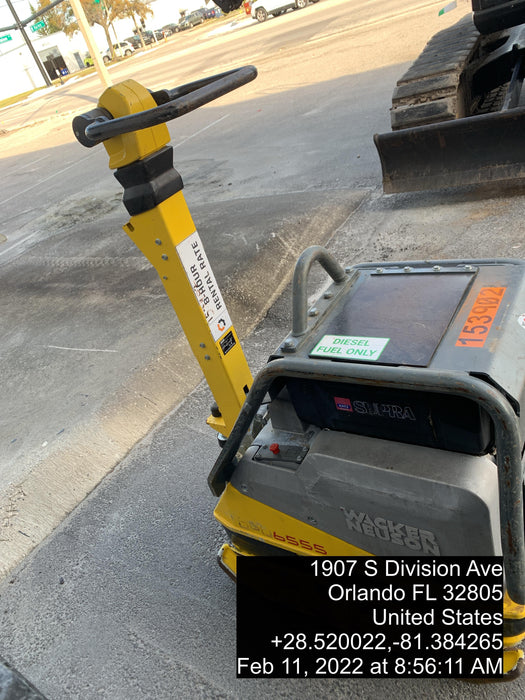 2021 Wacker Neuson DPU6555 DSL Vibroplate