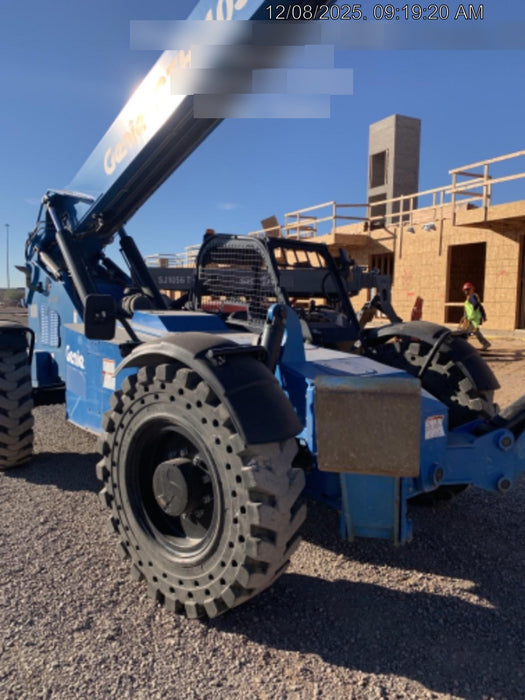 2018 Genie GTH-1056 Genie GTH-1056 w/ROPS, Work Lights, Solid Tires, RH Cab Mesh, Beacon, 60" Carriage and Forks