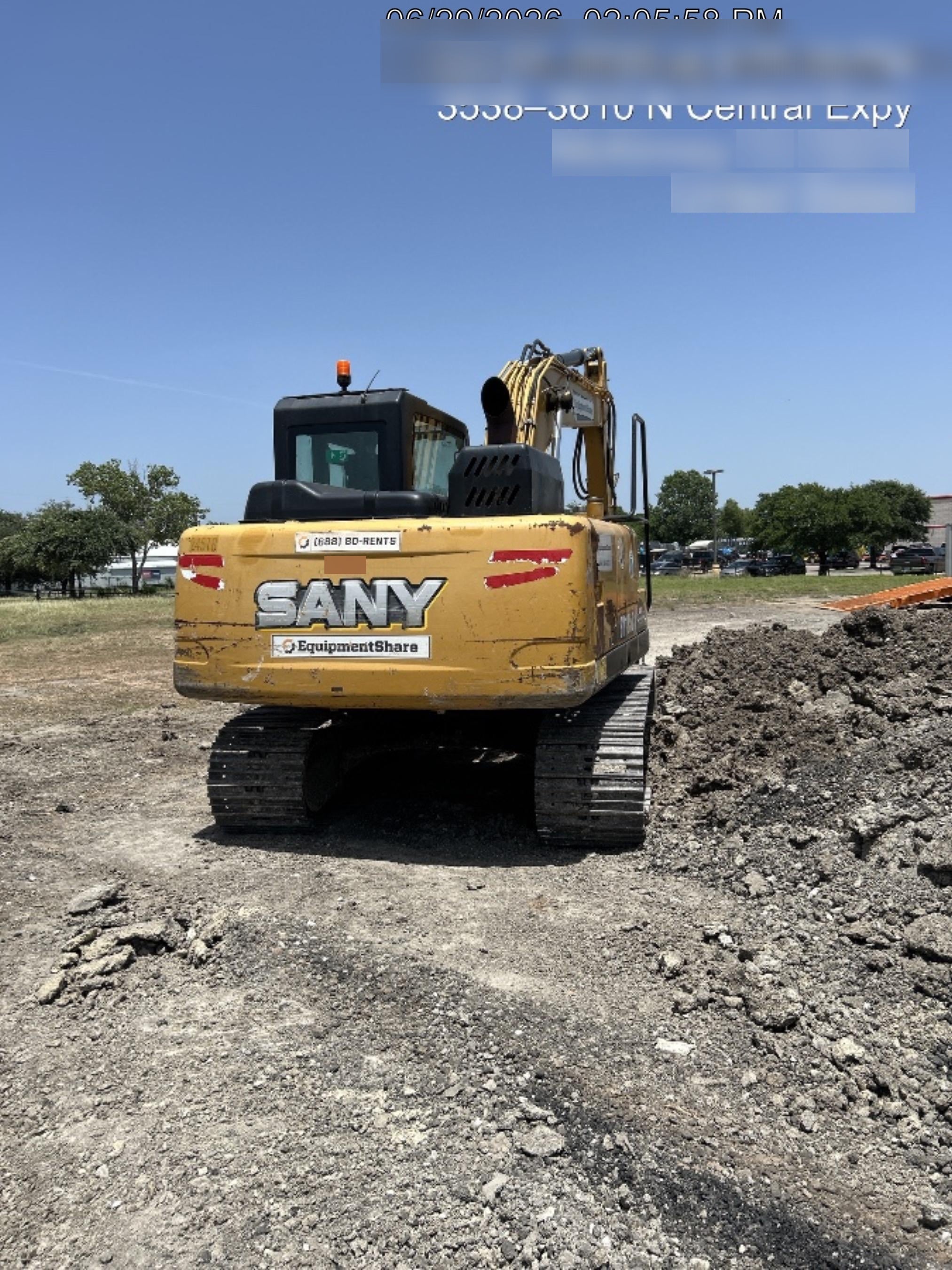Sany SY135C SANY SY135 - Cab, Bucket