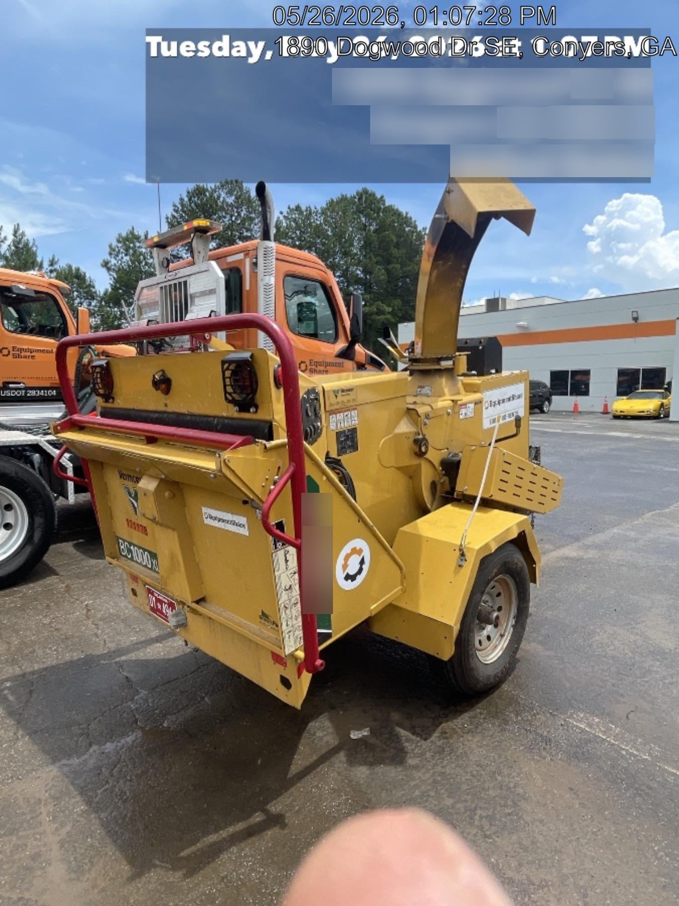 2021 VERMEER BC1000XL Diesel
