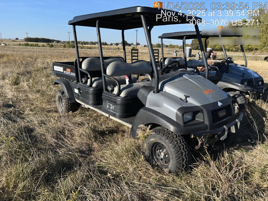 2021 Club Car CA1700D Canopy, Diesel, 4 Passenger