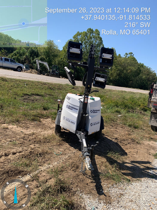 2023 Generac MLT2 Diesel, Flex Switch 120V Input, Powerzone Controller, (4) 320W LED Lights, 4kW Generator, 39.9 Gal Fuel Tank, 2" Ball, T3