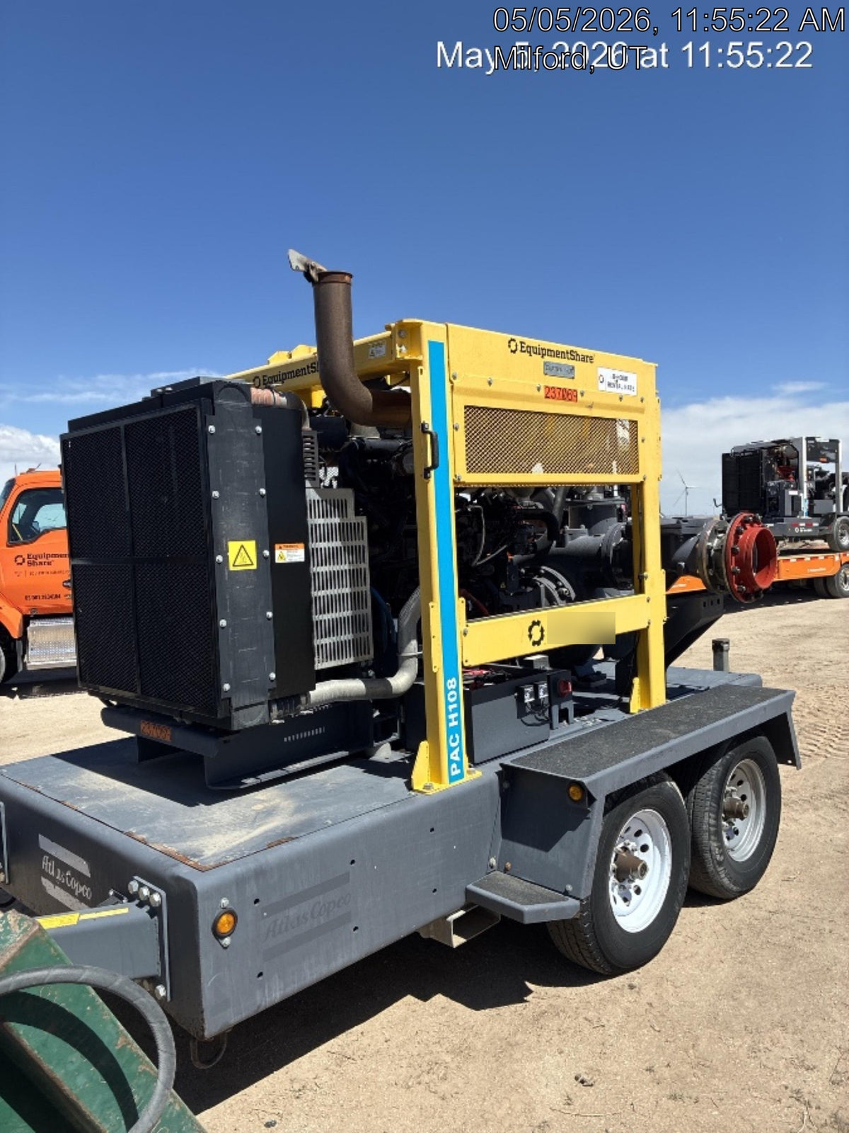 2022 ATLAS COPCO PAC H108 JD