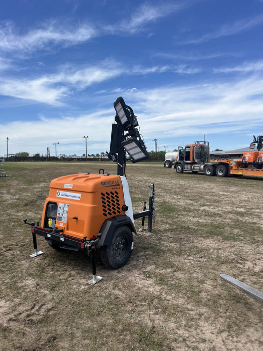 2024 Generac MLT2 Diesel, Flex Switch 120V Input, Powerzone Controller, 
(4) 320W LED Lights, 4kW Generator, 39.9 Gal Fuel Tank, 2" Ball, T3