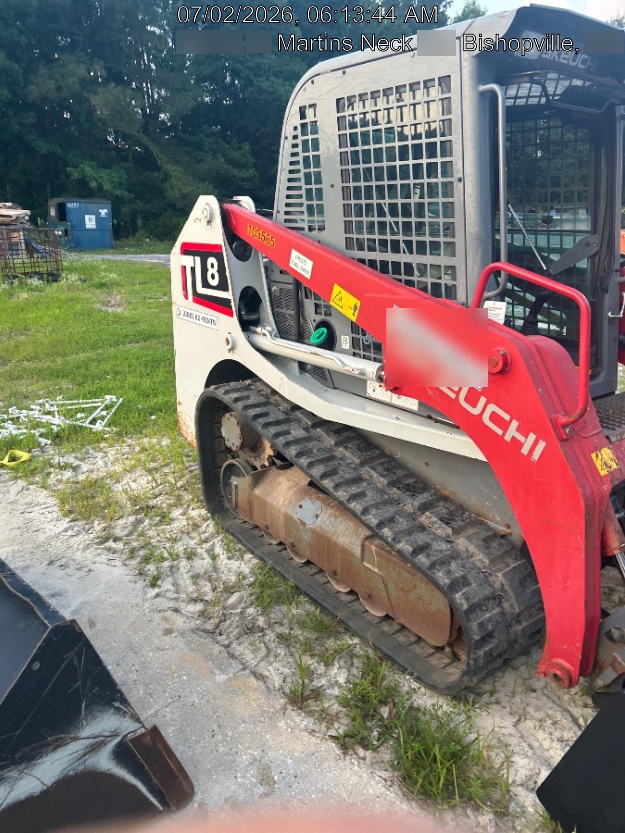 2020 TAKEUCHI TL8