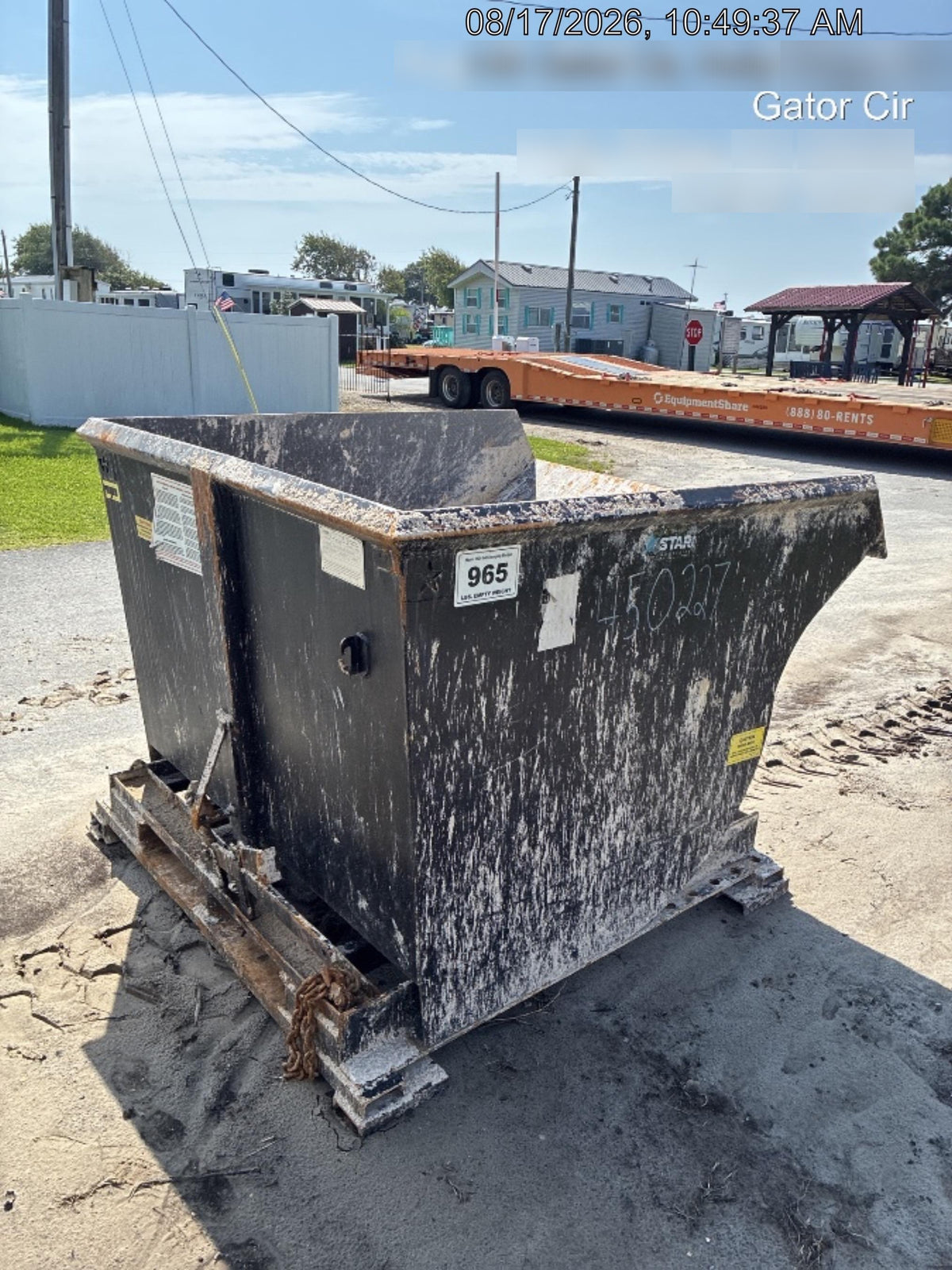 2024 STAR INDUSTRIES M-1820 - Self-Dump Hopper