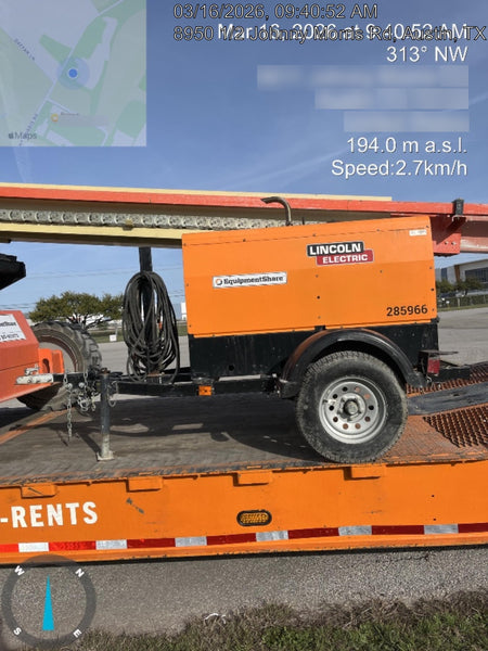 2022 Lincoln Electric LE400 Kubota V1505, Trlr, Cable Rack, Light Kit, ES Decals, T3
