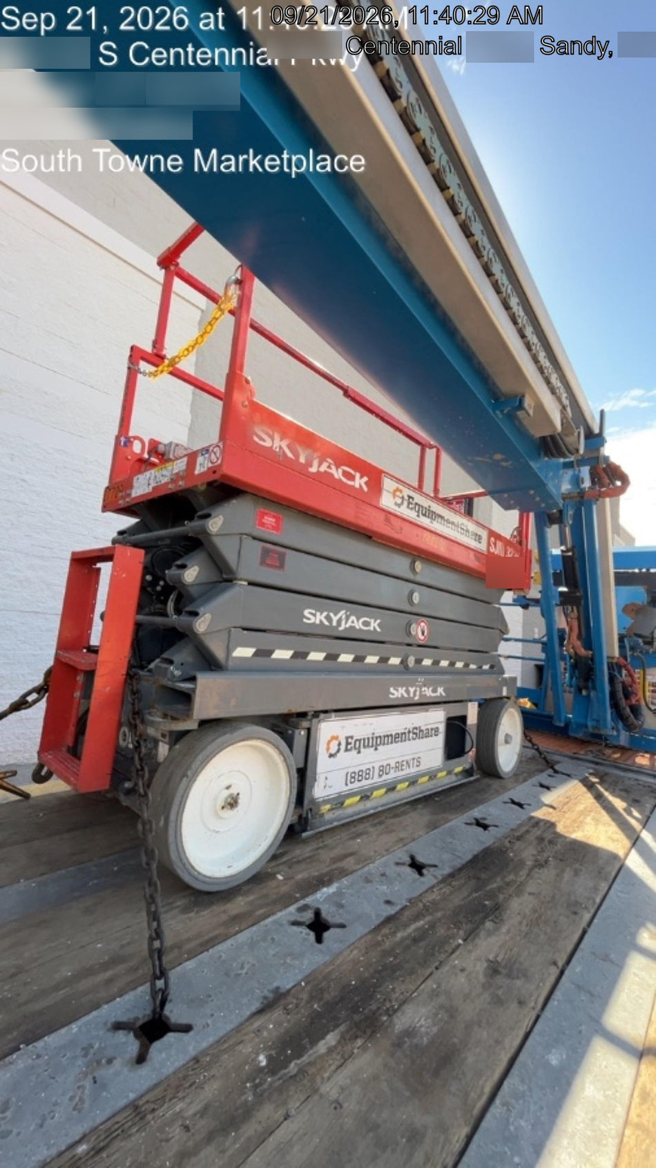 2019 Skyjack SJIII-3226 Standard Options