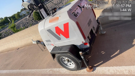 2019 Wacker Neuson LTV6L-MH Wacker Neuson LTV6L Mobile Light Tower w/Fuel Level Sensor Installed