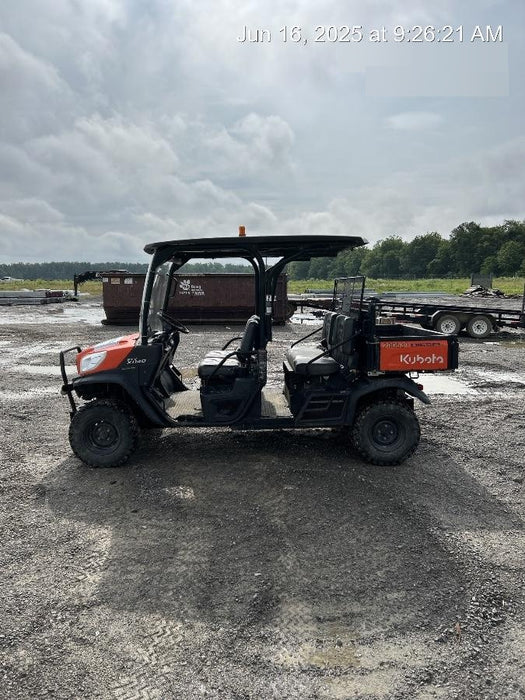 2022 Kubota RTV-X1140W-H Plastic Canopy, Windshield Acrylic Clear, LED Strobe Light, Wire Harness Kit, Back up Alarm