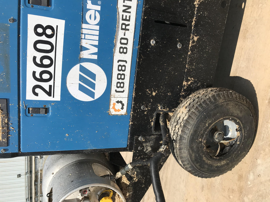 2019 Miller Electric BOBCAT 250 LP/Propane, Running Gear, Tank Bracket, Hose