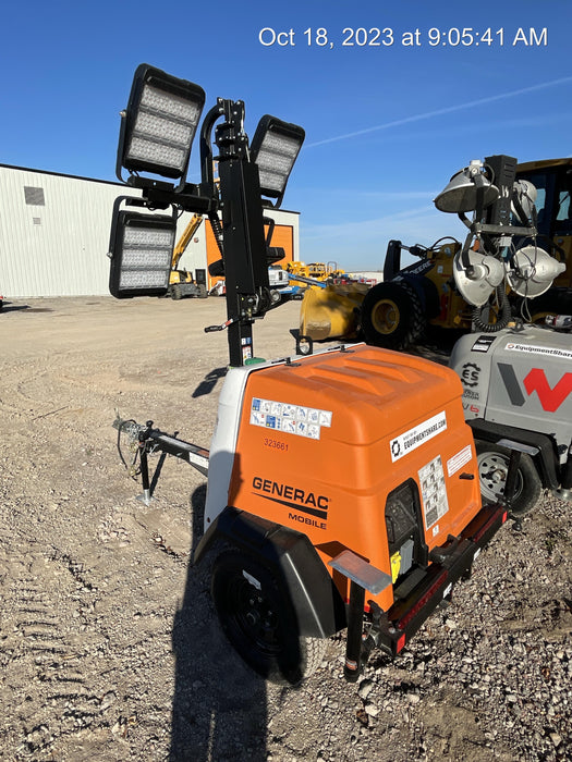 2023 Generac MLT2 Diesel, Flex Switch 120V Input, Powerzone Controller, (4) 320W LED Lights, 4kW Generator, 39.9 Gal Fuel Tank, 2" Ball, T3