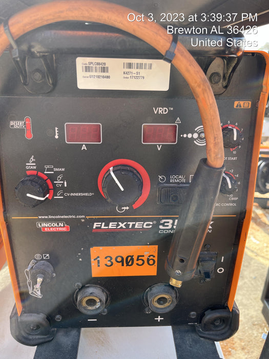 2021 LINCOLN ELECTRIC FLEXTEC 350X