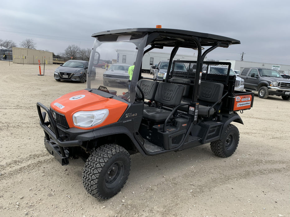 2022 Kubota RTV-X1140W-H Plastic Canopy, Windshield Acrylic Clear, LED Strobe Light, Wire Harness Kit, Back up Alarm
