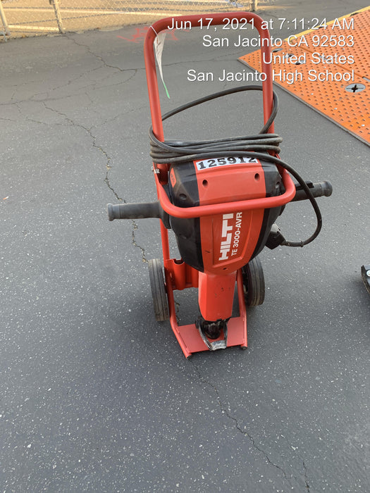 2020 HILTI TE 3000-AVR