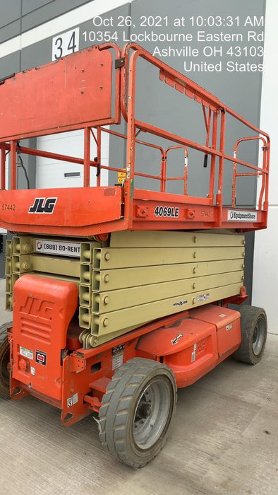 2007 JLG 4069LE Standard Rental Specs