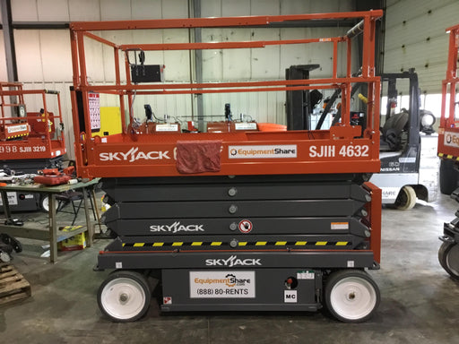 2017 Skyjack SJIII-4632 Skyjack SJ4632, Trojan Battery Set, Extended Warranty 5yr/5k hr