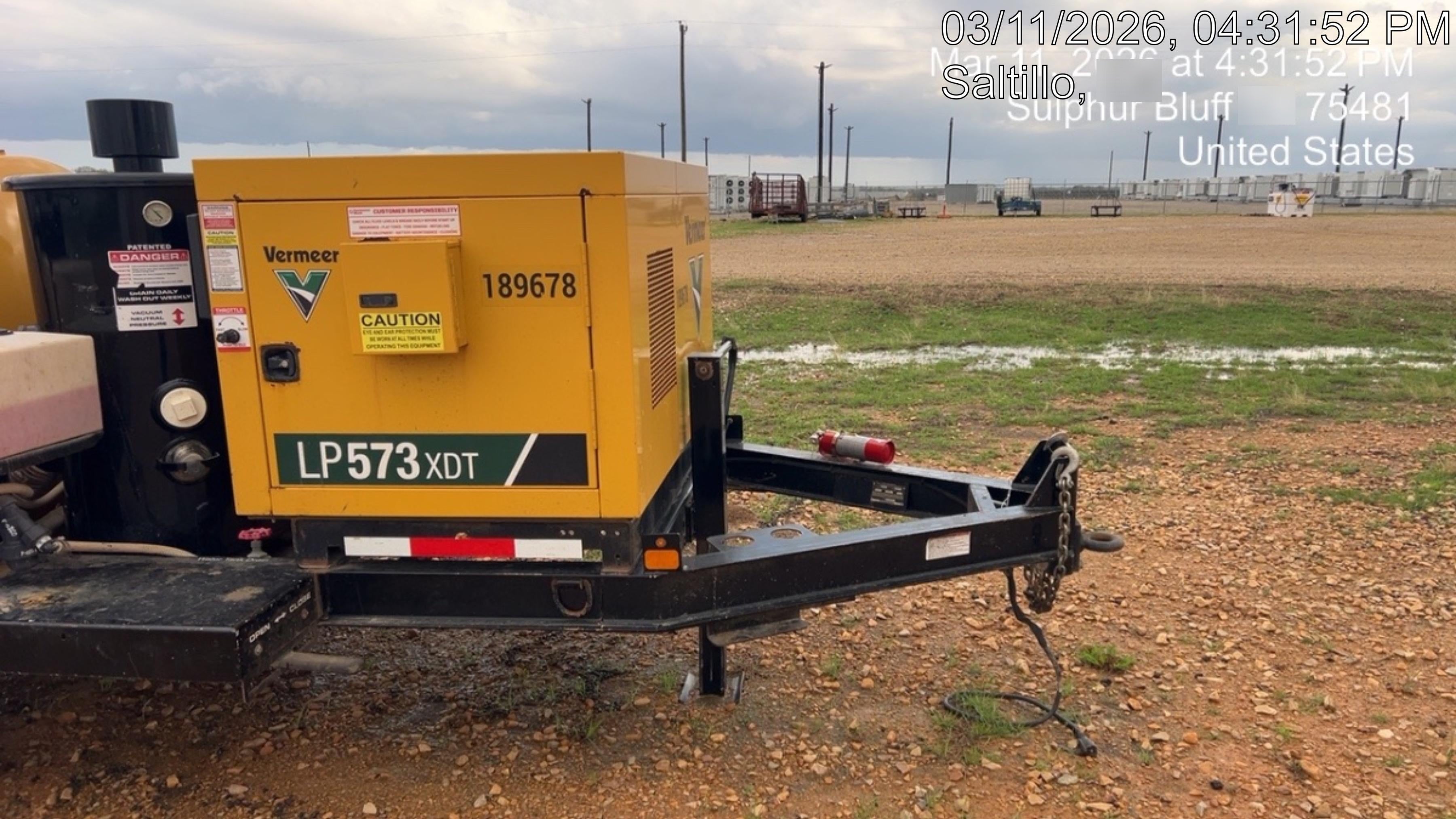 2021 Vac-Tron LP573XDT T4 Koehler Diesel Engine, 500 Gallon Debris Tank, x2 100 Gallon Water Tanks
