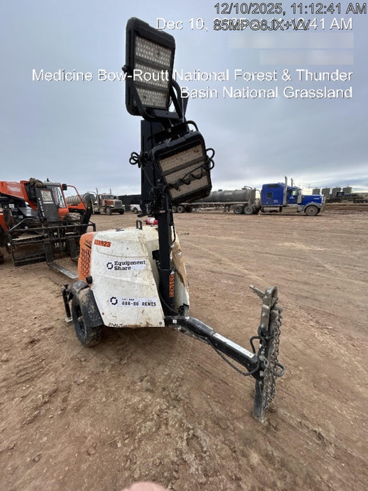 2023 Generac MLT2 Diesel, Flex Switch 120V Input, Powerzone Controller, (4) 320W LED Lights, 4kW Generator, 39.9 Gal Fuel Tank, 2" Ball, T3