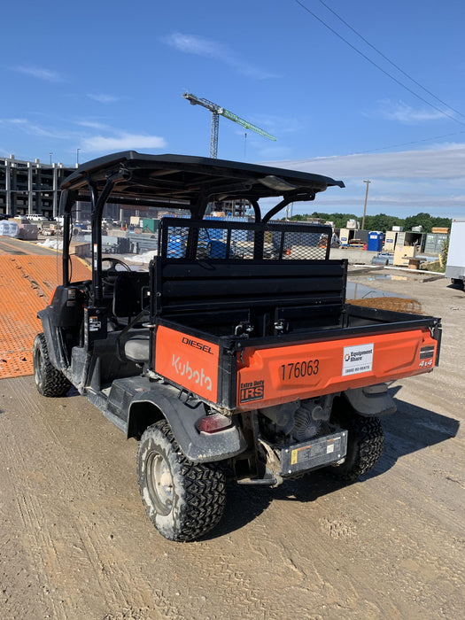 2021 Kubota RTV-X1140W-H Plastic Canopy, Windshield Acrylic Clear, LED Strobe Light, Wire Harness Kit, Back up Alarm