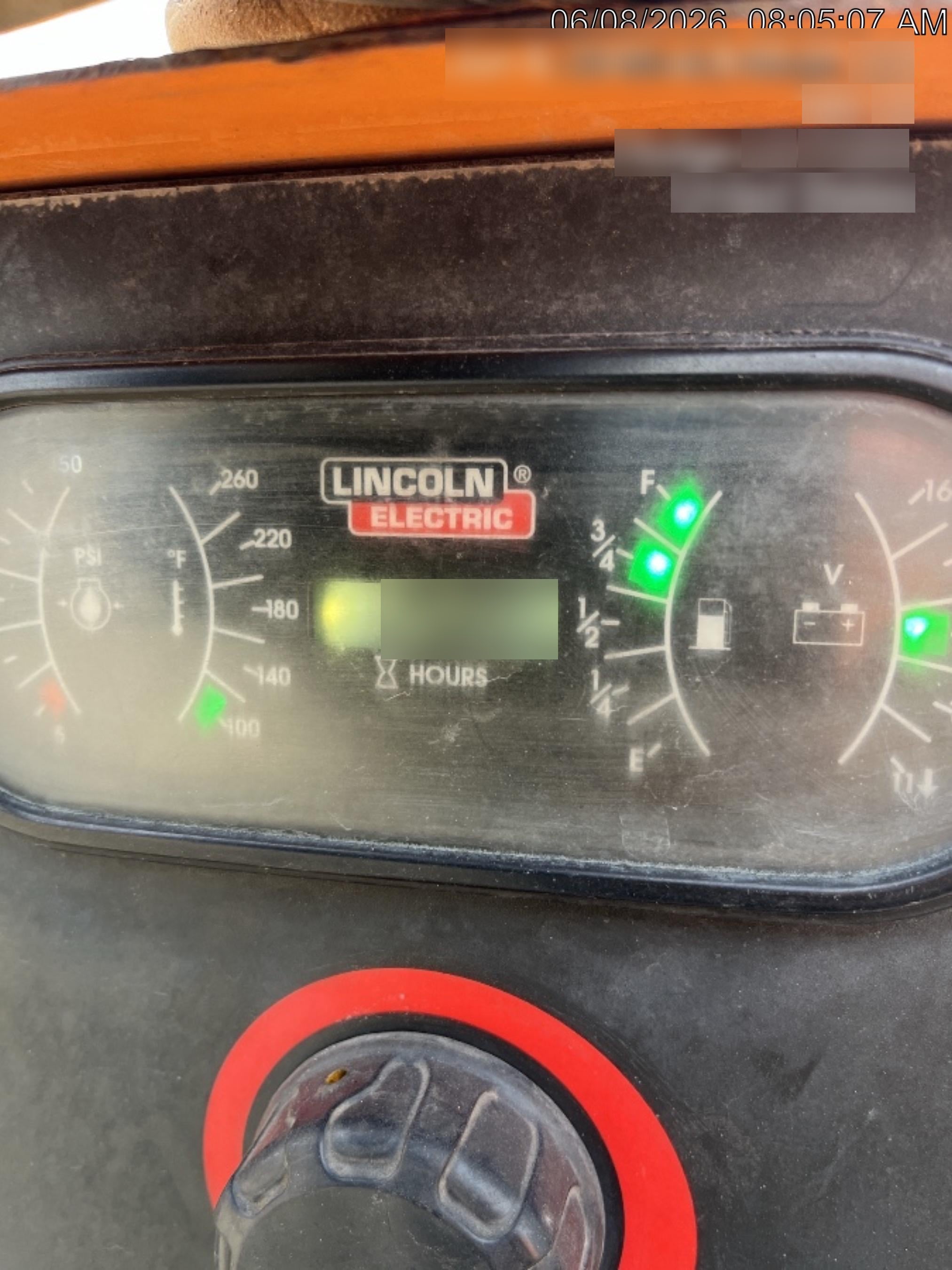 2021 Lincoln Electric Vantage 549X Ready Pak 3, ORANGE (includes trailer, cable rack, fender light kit)