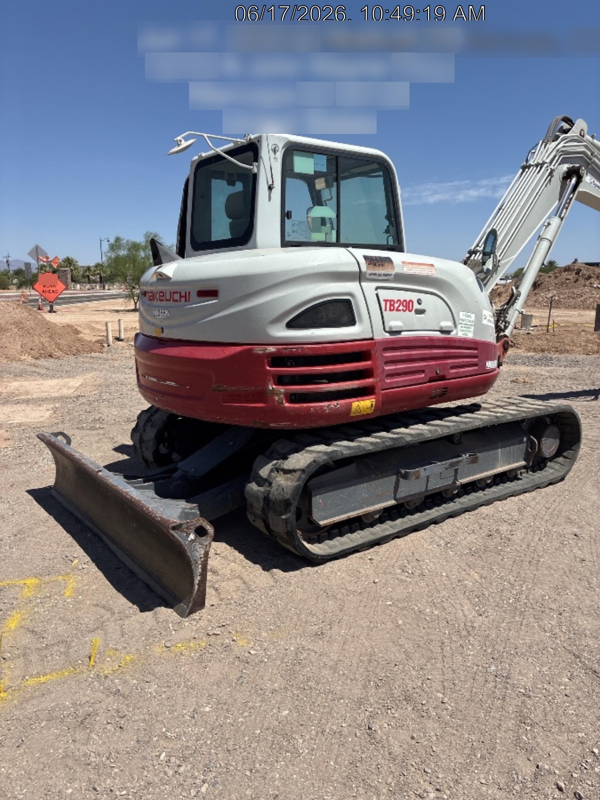 2022 TAKEUCHI TB290C