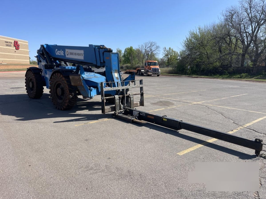2018 Genie GTH-1056 Genie GTH-1056 w/ROPS, Work Lights, Solid Tires, RH Cab Mesh, Beacon, 60" Carriage and Forks