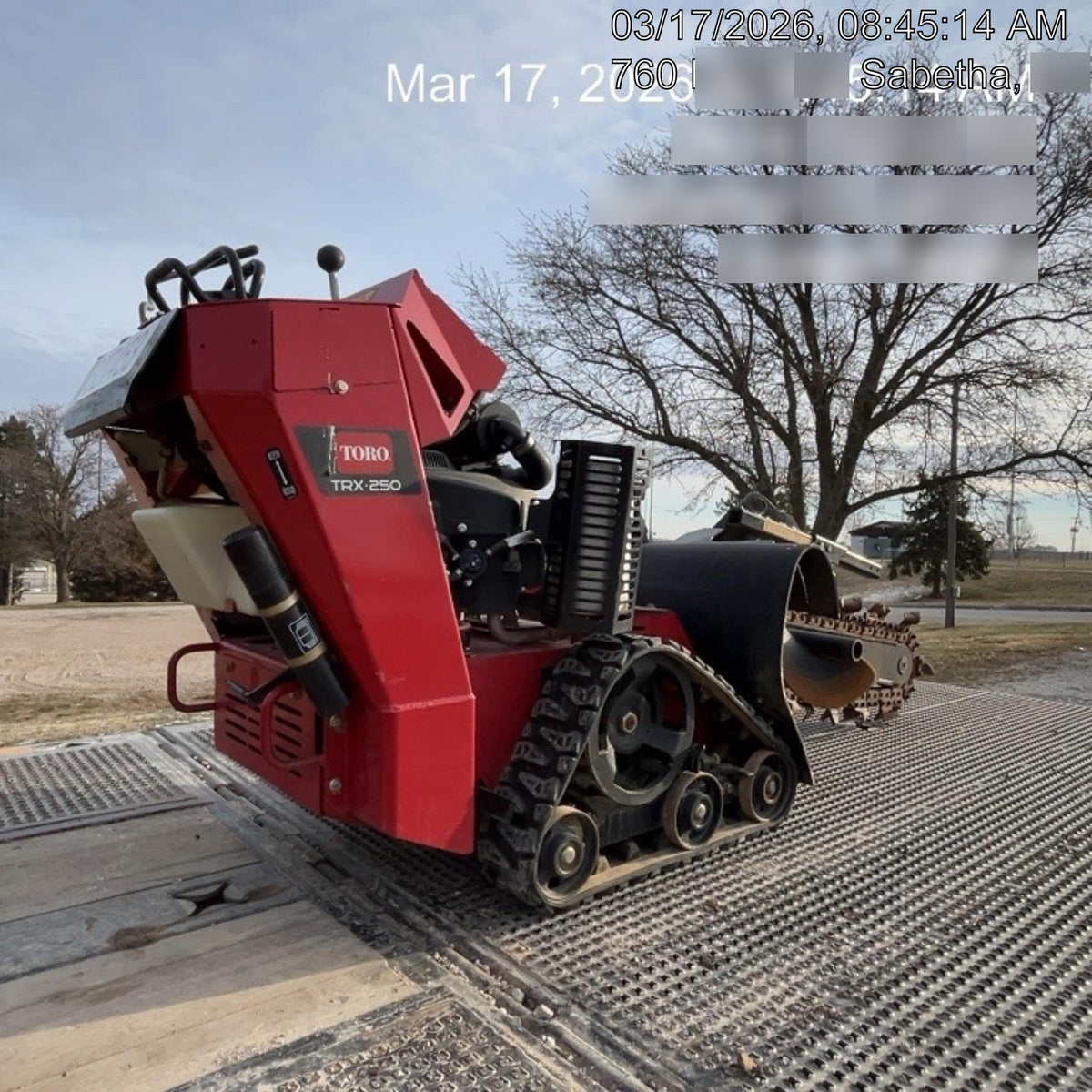 2023 TORO TRX-250