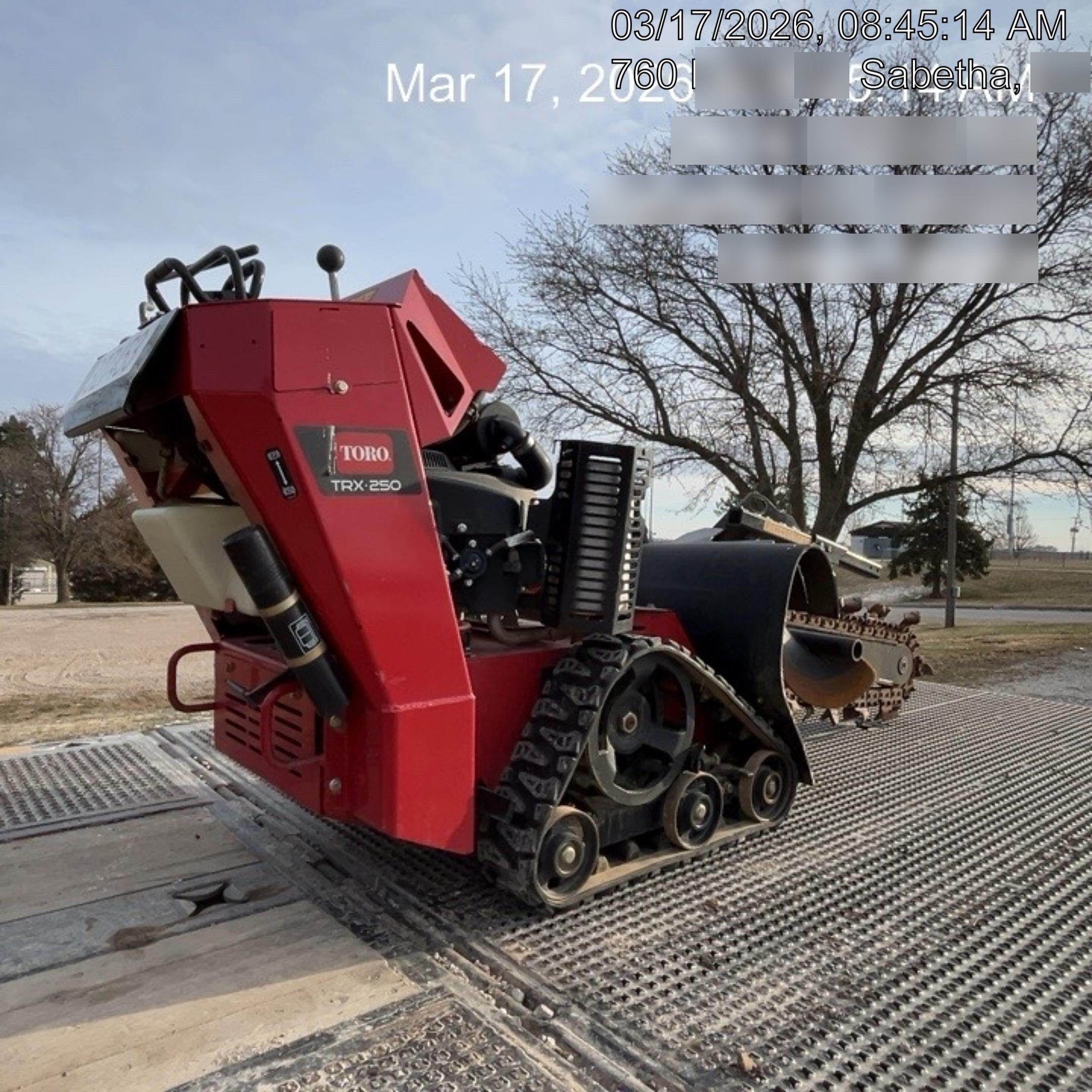 2023 TORO TRX-250