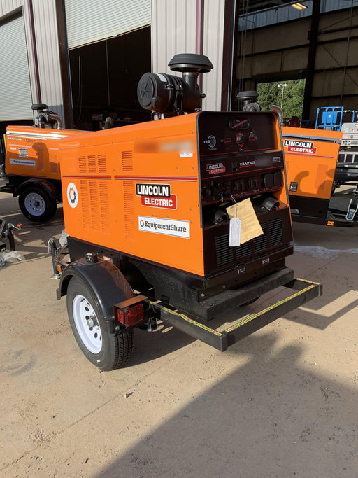 2021 Lincoln Electric Vantage 549X Ready Pak 3, ORANGE (includes trailer, cable rack, fender light kit)
