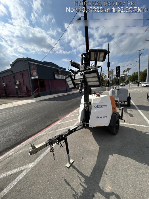 2024 Generac MLT2 Diesel, Flex Switch 120V Input, Powerzone Controller, 
(4) 320W LED Lights, 4kW Generator, 39.9 Gal Fuel Tank, 2" Ball, T3