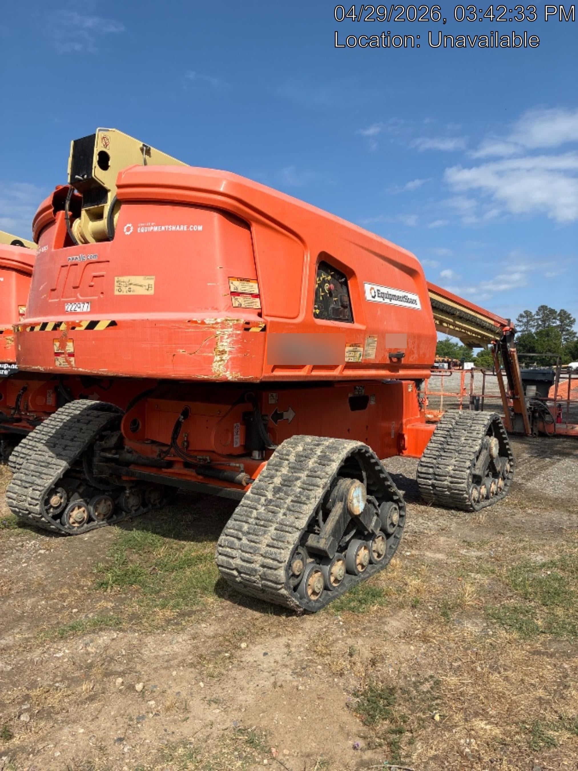 2022 JLG 660SJ Quad Track