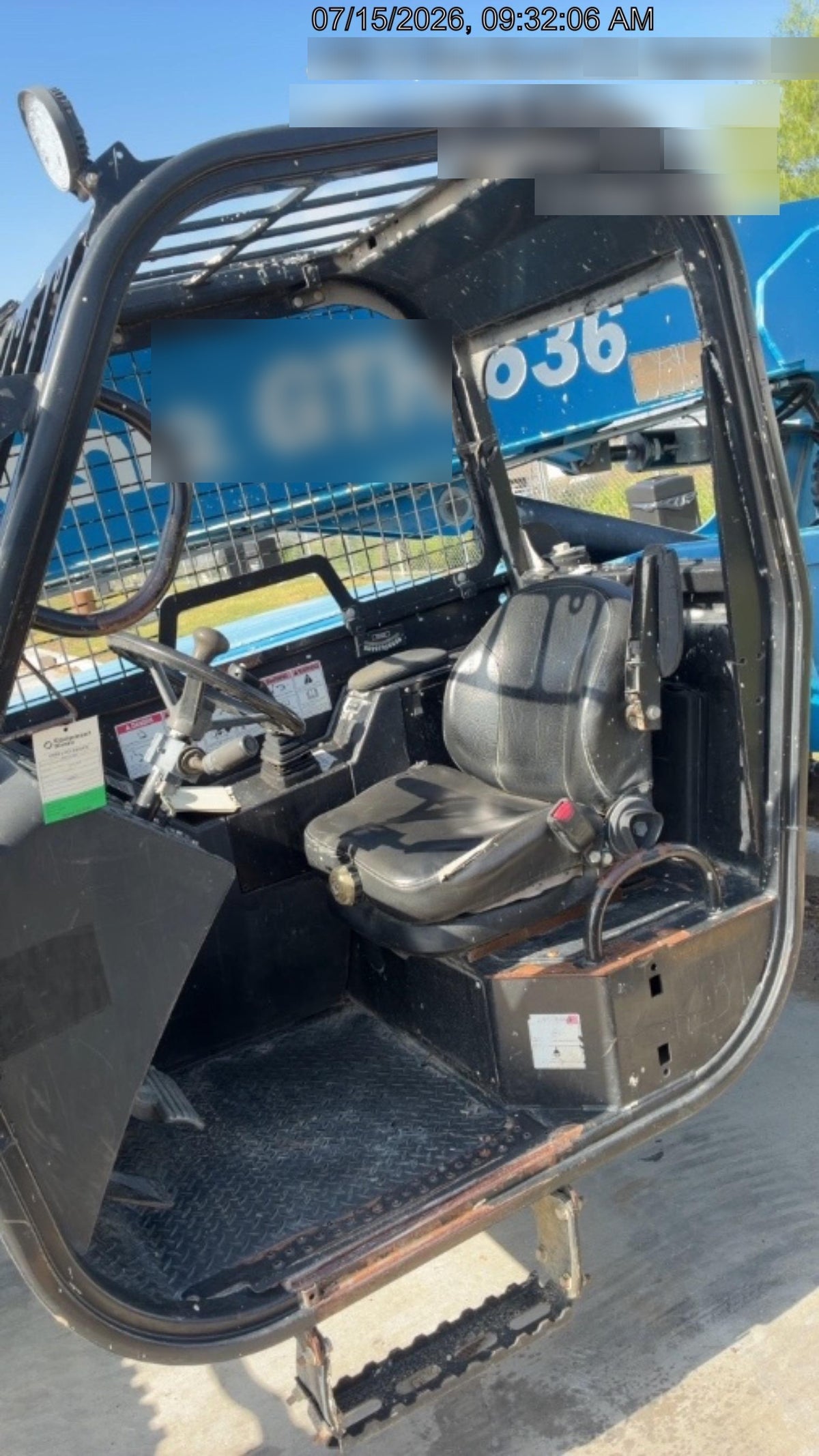 2017 Genie GTH-636 Genie GTH636 Telehandler, 48' Carriage, Solid Tires