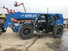 2019 Genie GTH-1056 Cab/Heat/AC, Solid RT Tires, LED Work Lights, Beacon 60" QA Carriage, 60" Forks