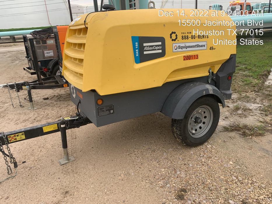 2022 ATLAS COPCO XAS188 CWK
