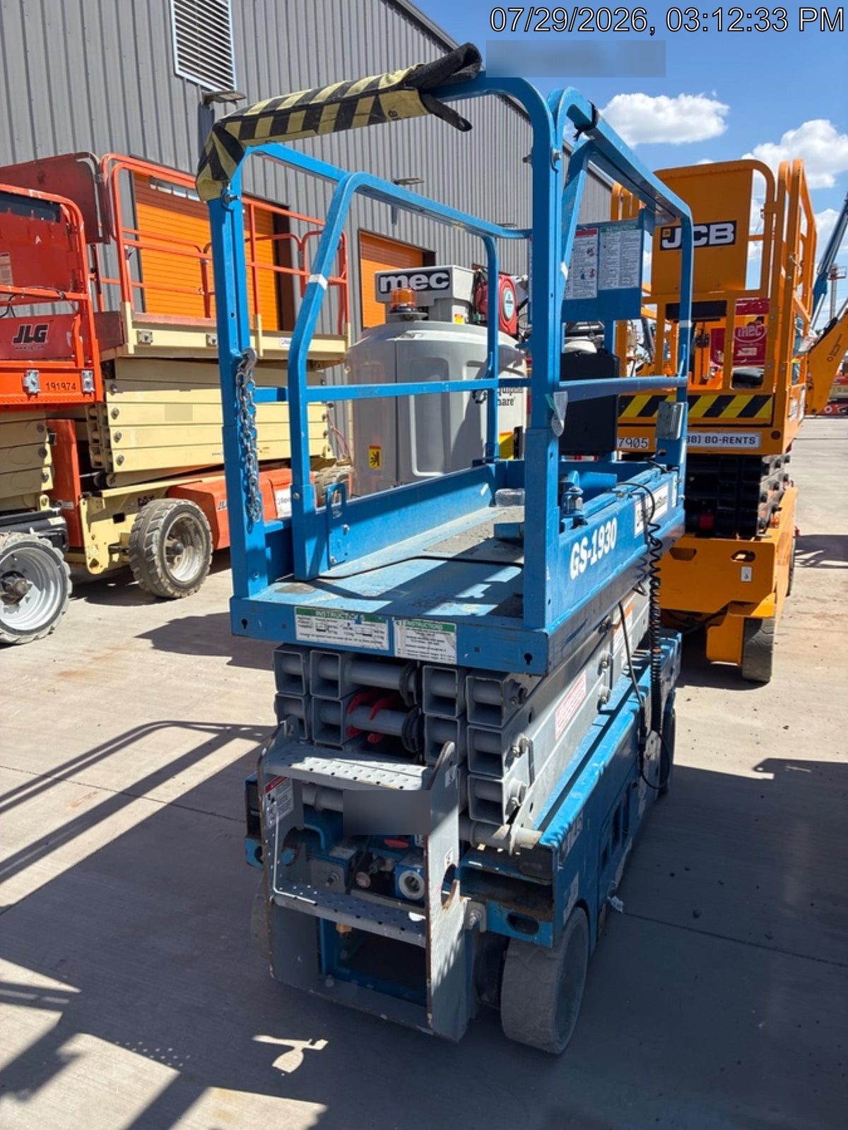 2020 Genie GS-1930 Standard Machine
